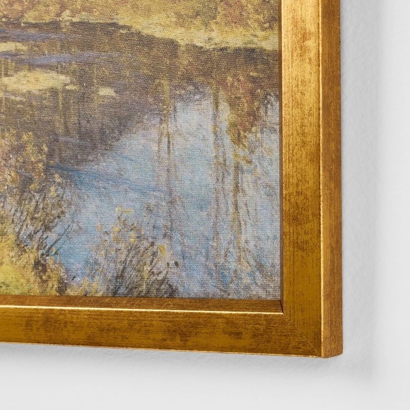 18"x18" Mountain Landscape Framed Wall Art - Threshold Studio McGee - Picture 2 of 4